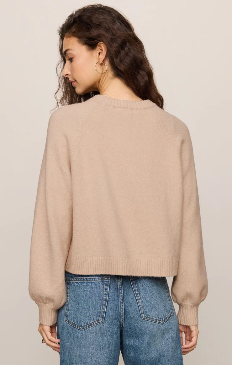 Coming Up Sweater - Ecru
