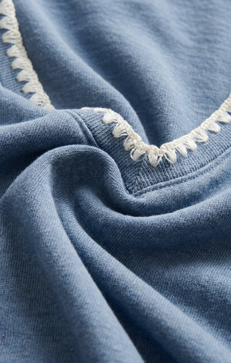 All Day Crop Whipstitch Jacket