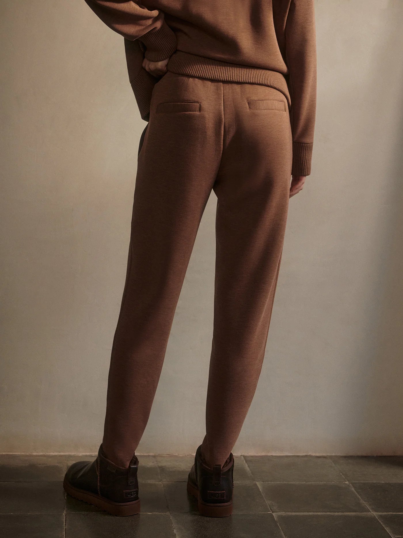 The Slim Zip Hem Pant 29.5" - Golden Bronze Marl