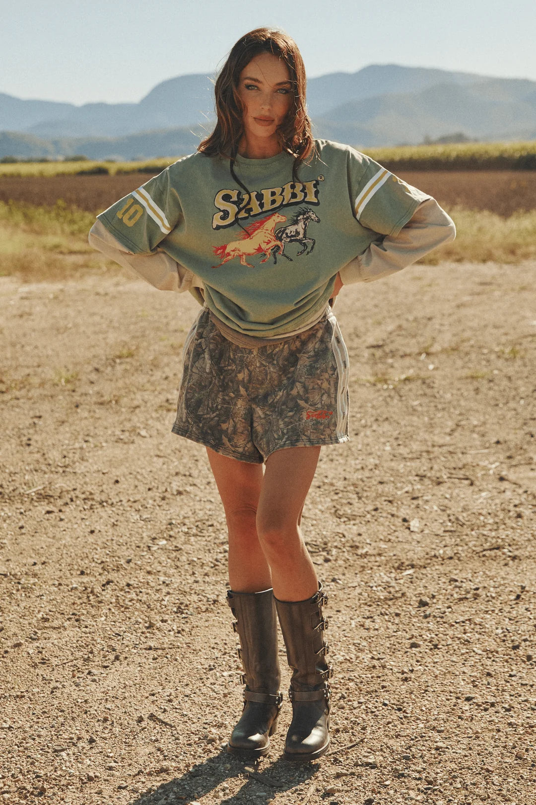 Sabbi The Desert Camo Shorts