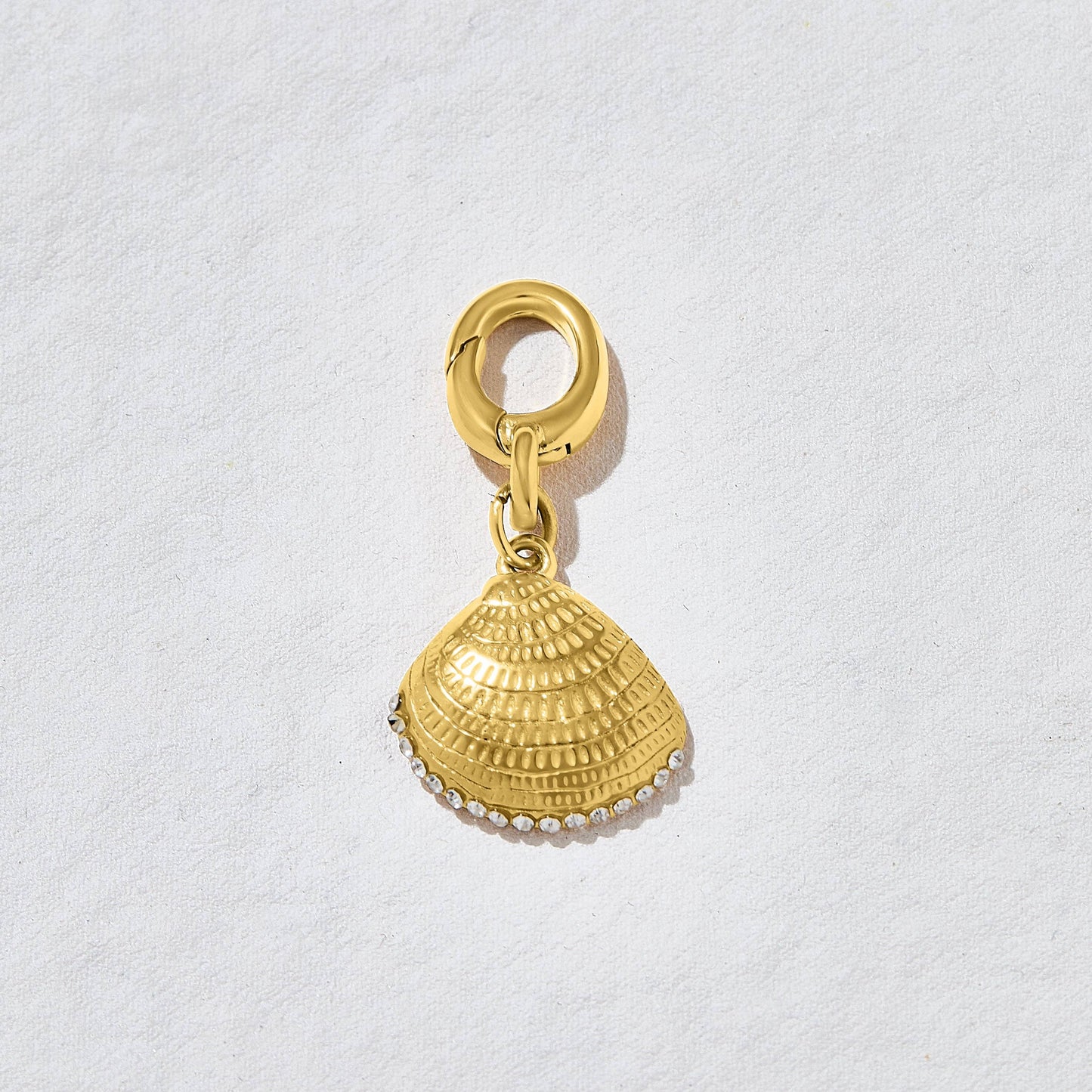 Delmar Clam Gold Charm