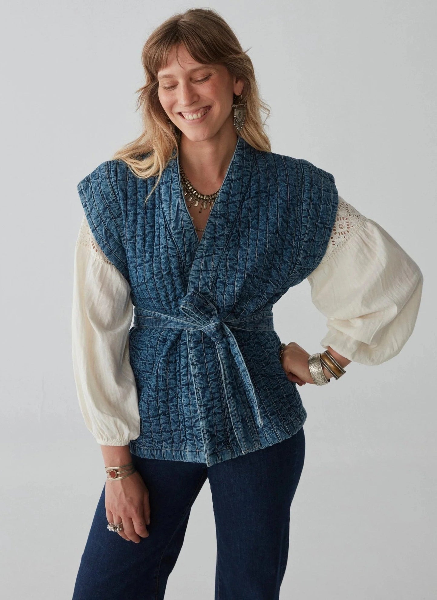 Elsa Jacket - Blue Moon