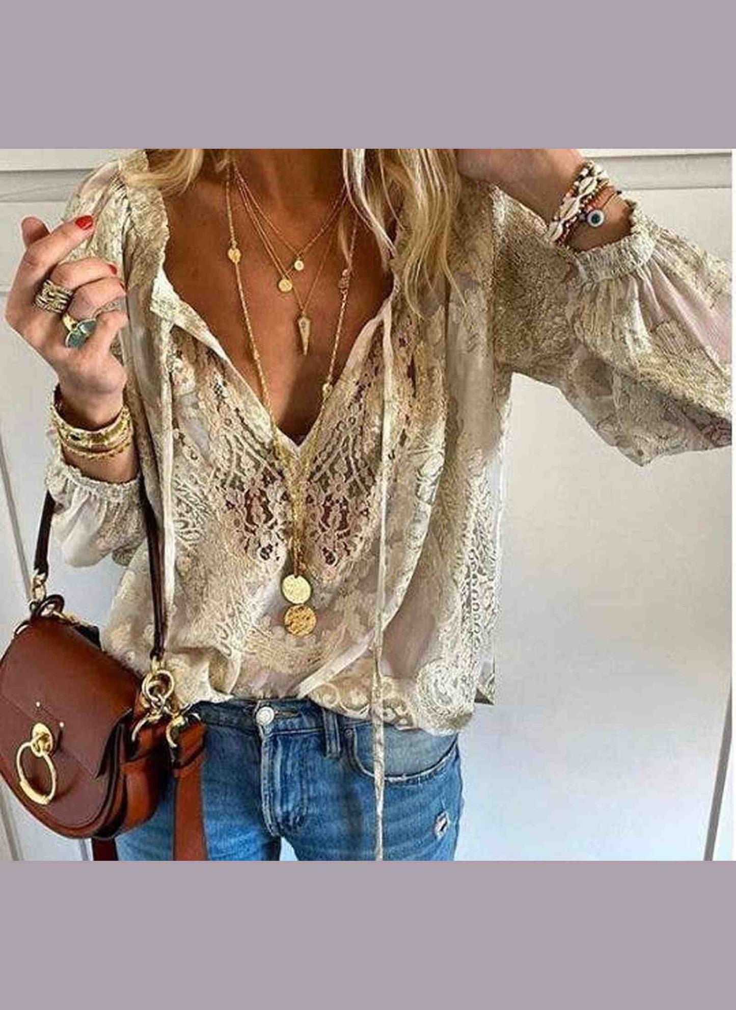 Aurora Gold Necklace