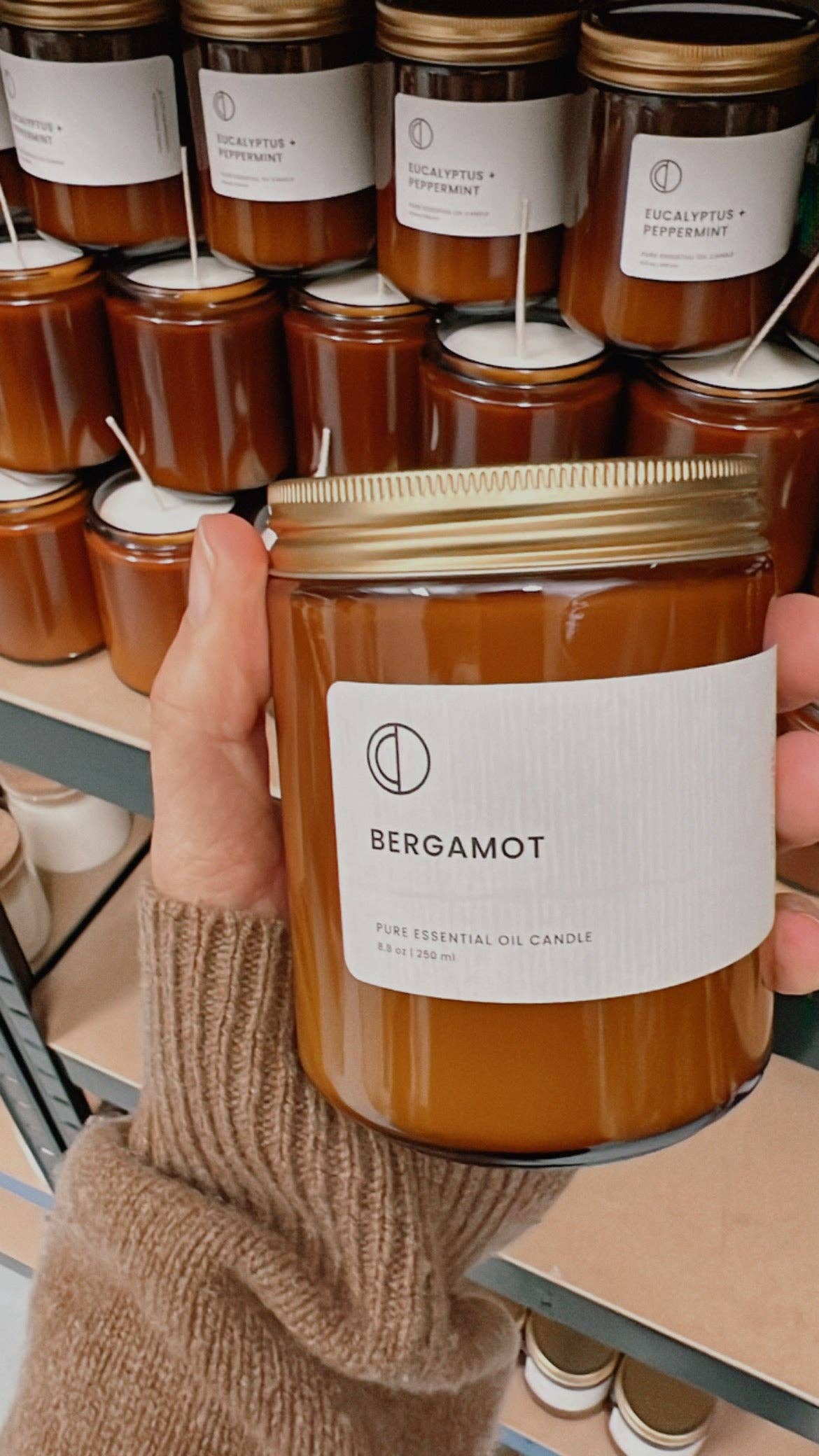 Bergamot candle