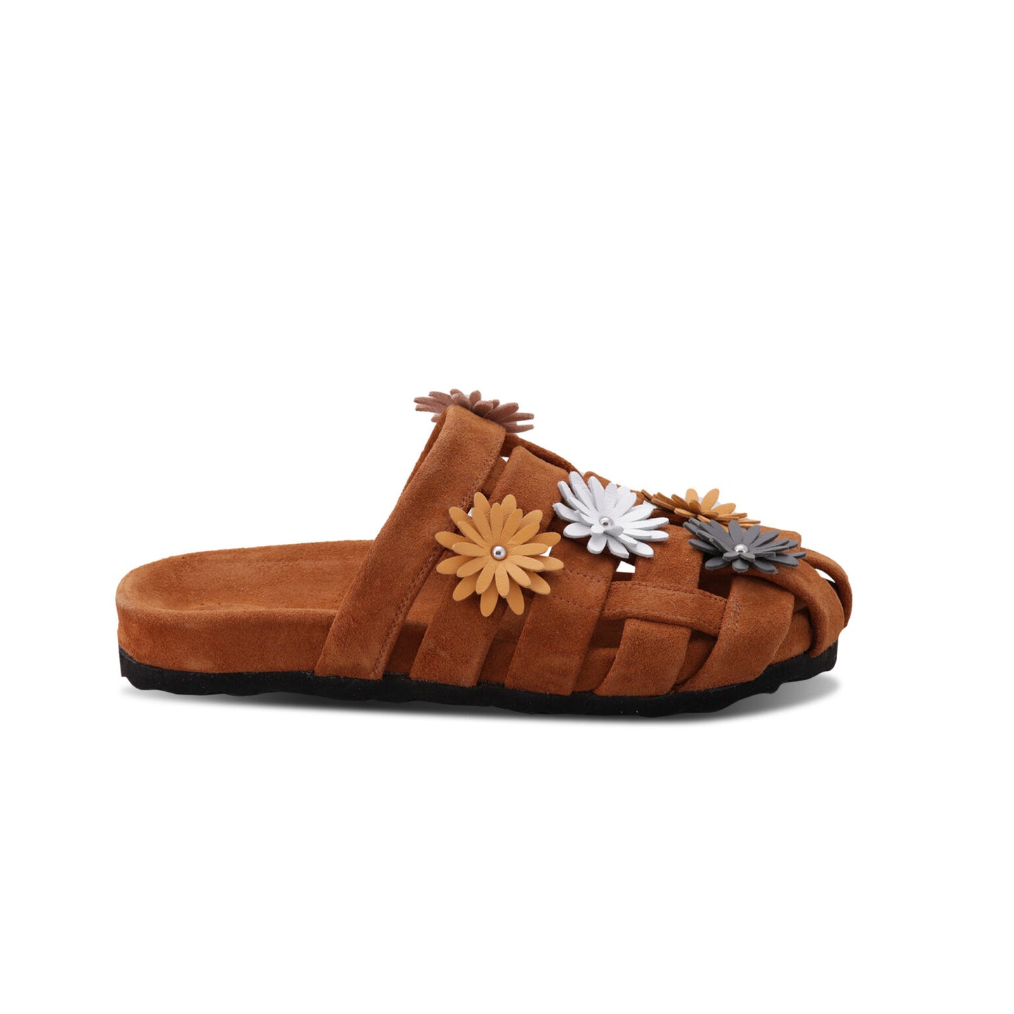 Madeira Shoe Flor Donna - Suede Brandy