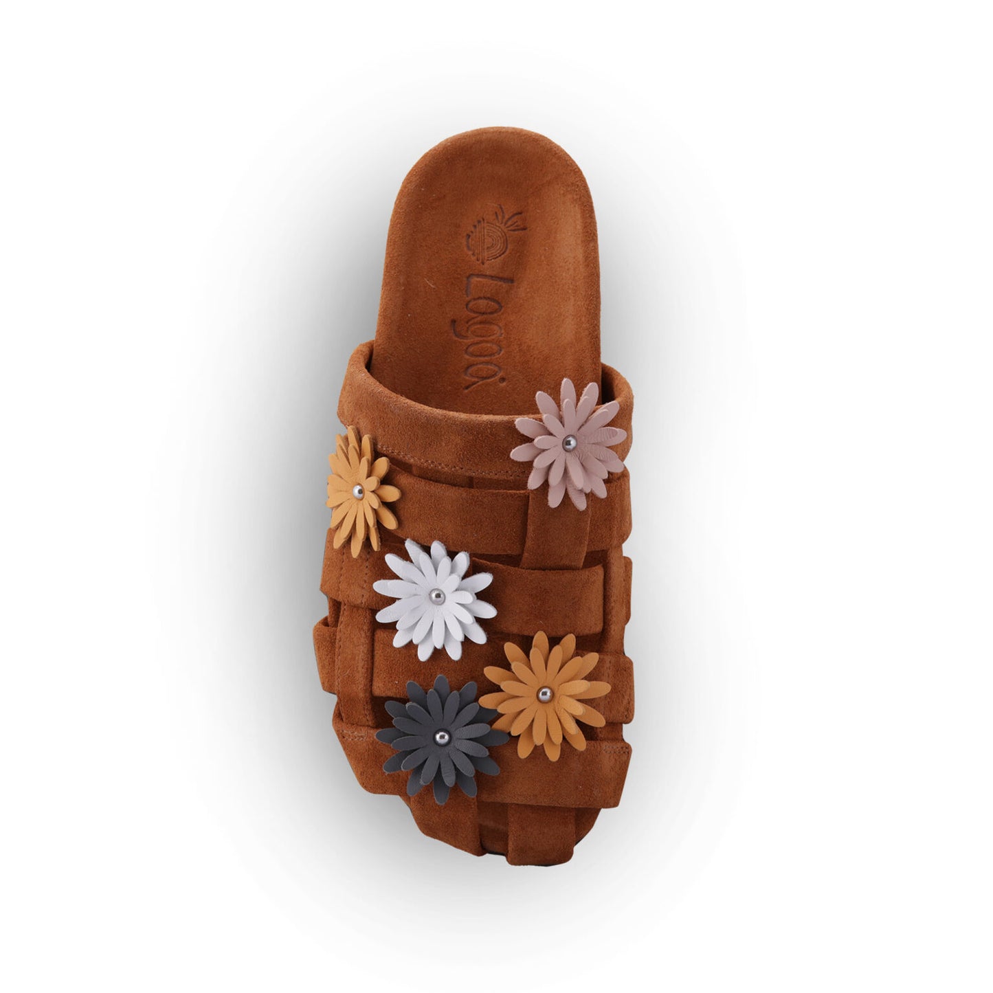 Madeira Shoe Flor Donna - Suede Brandy