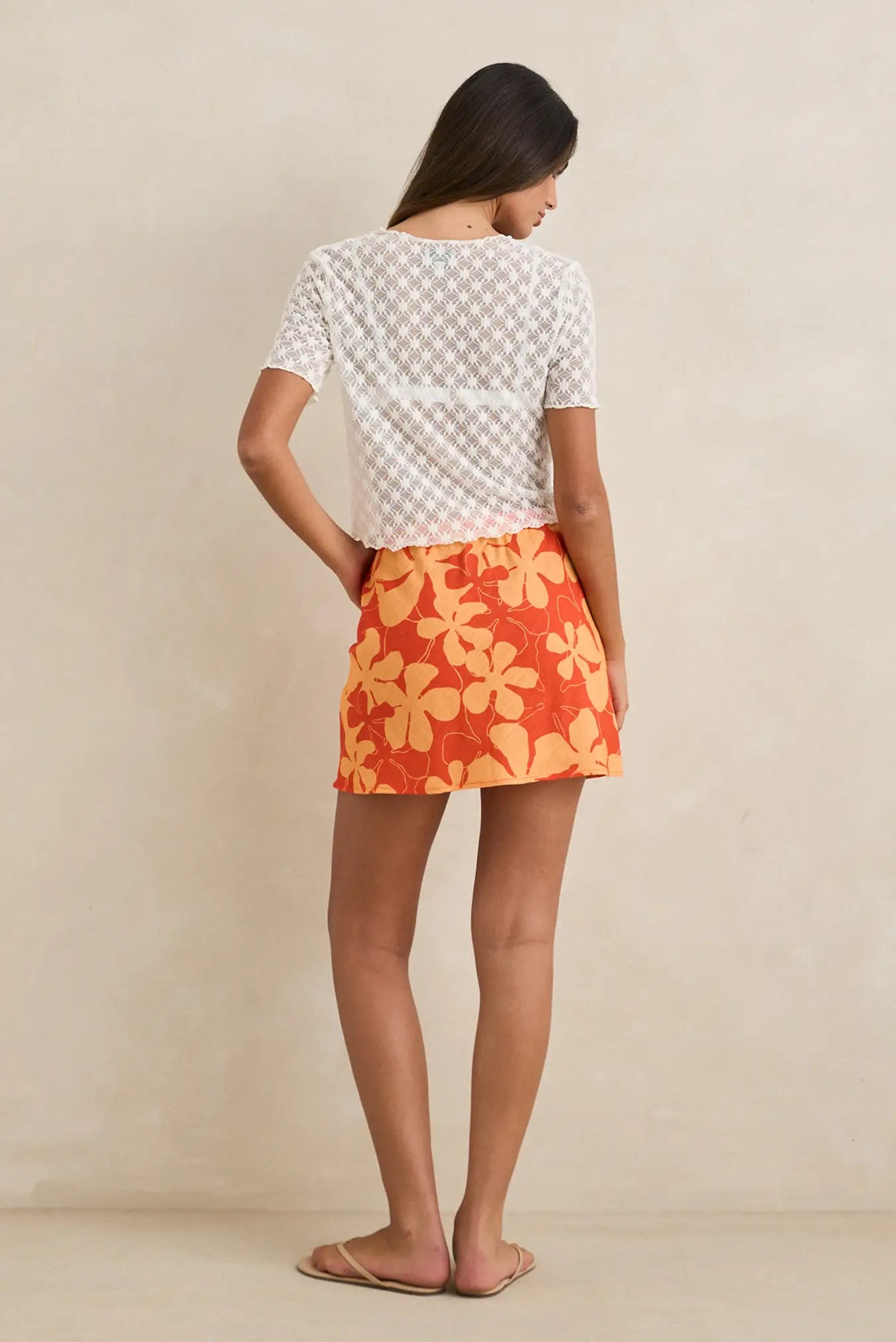 Gigi Lace Short Sleeve Top