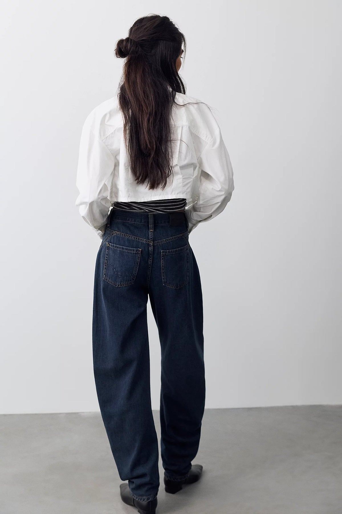 Bronx Horseshoe Jeans - Navy