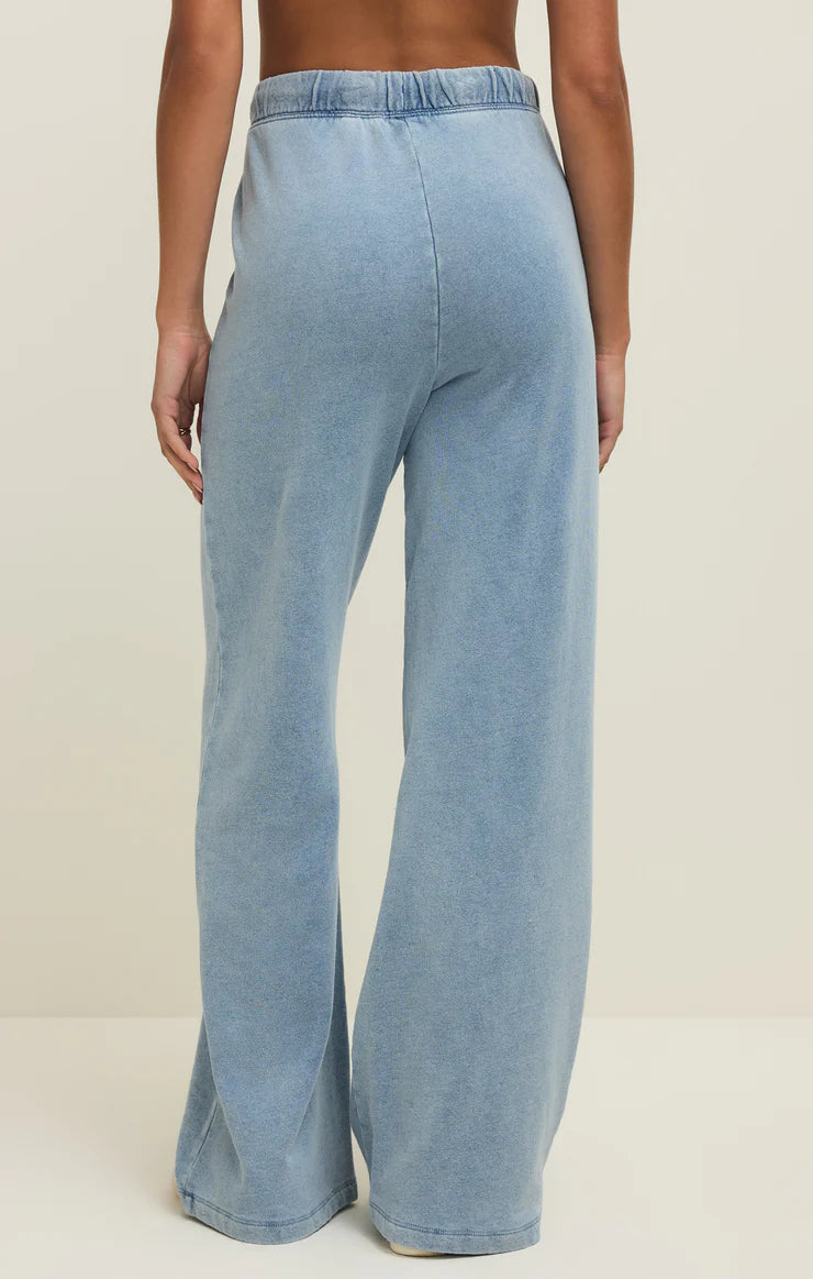 Hunter Knit Denim Pant - Light Blue