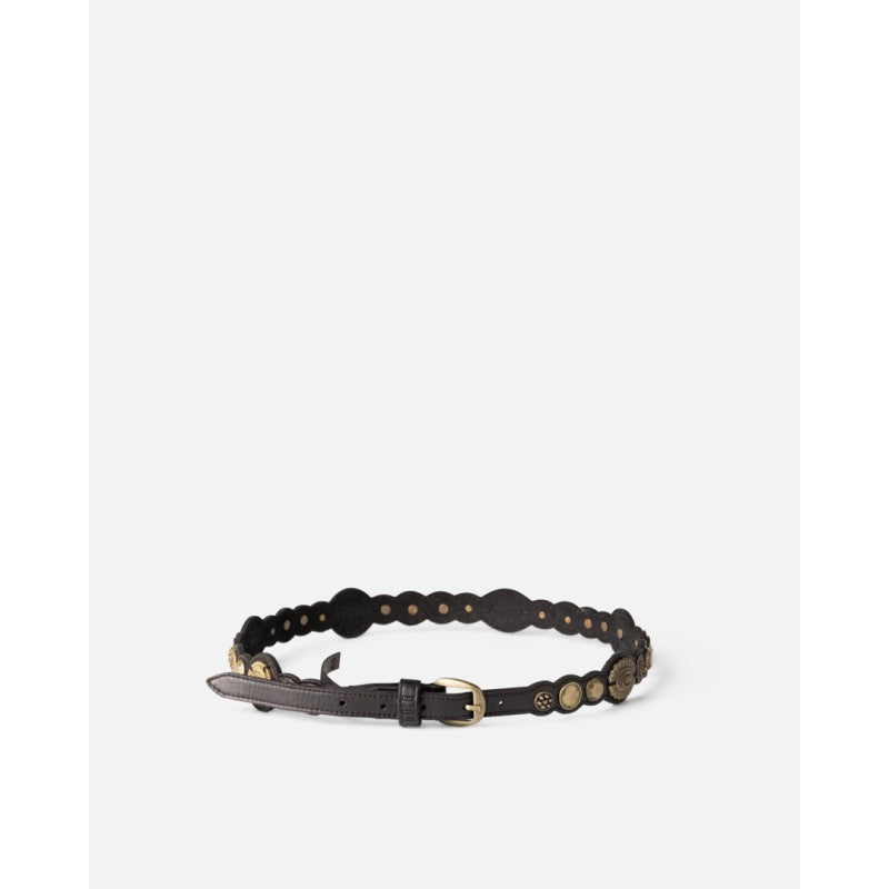 Leather Belt BIBA Kenai - Black