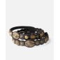 Leather Belt BIBA Kenai - Black