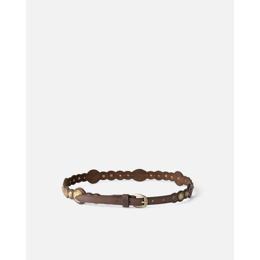 Leather Belt BIBA Kenai - Dark Brown