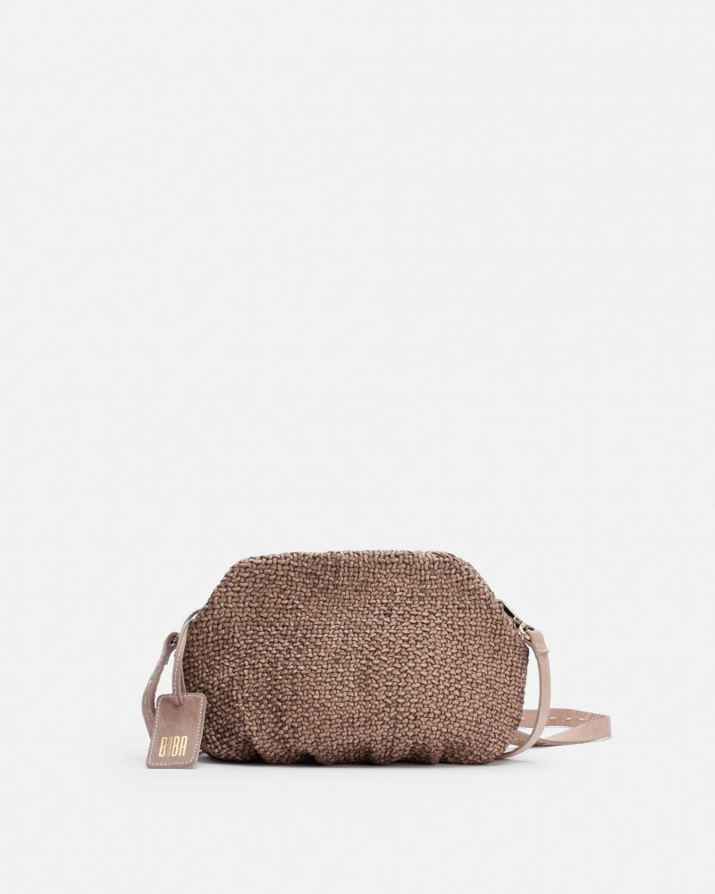 Leather Cross Bag BIBA Bristow - Ice