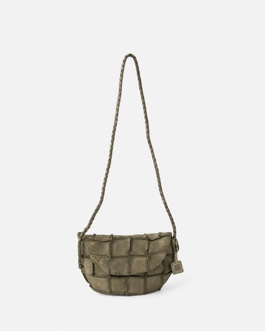 Leather Cross Bag BIBA Oley - Khaki