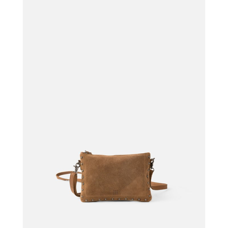 Leather Cross Bag BIBA Perry - Taupe