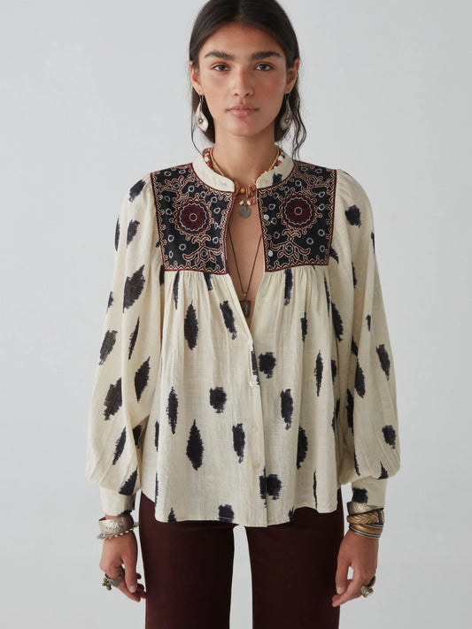 Macarena Blouse - Ivory