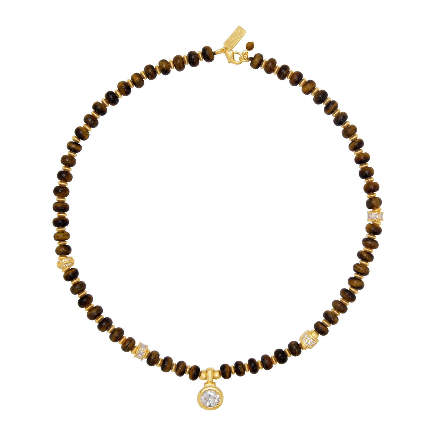 Melbourne Necklace- Tiger’s Eye
