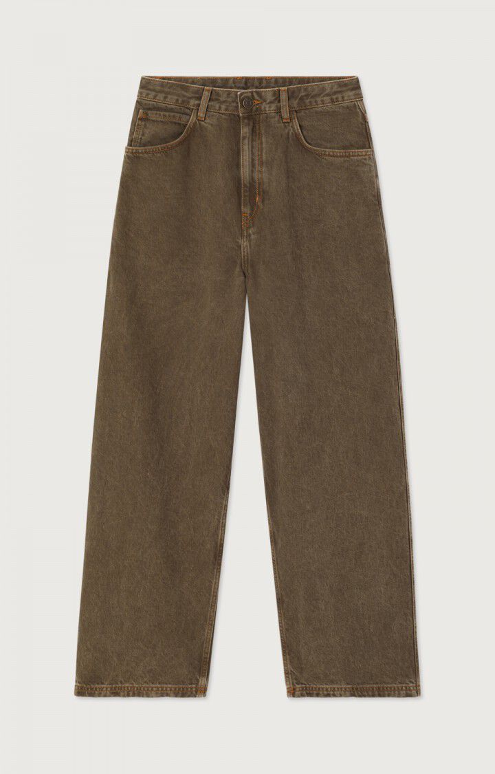 Oshow Loose Fit Jeans - Stone Brown