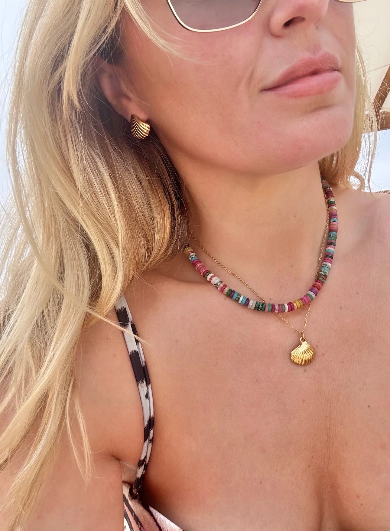 The Golden Shore Gold Plated Waterproof Necklace