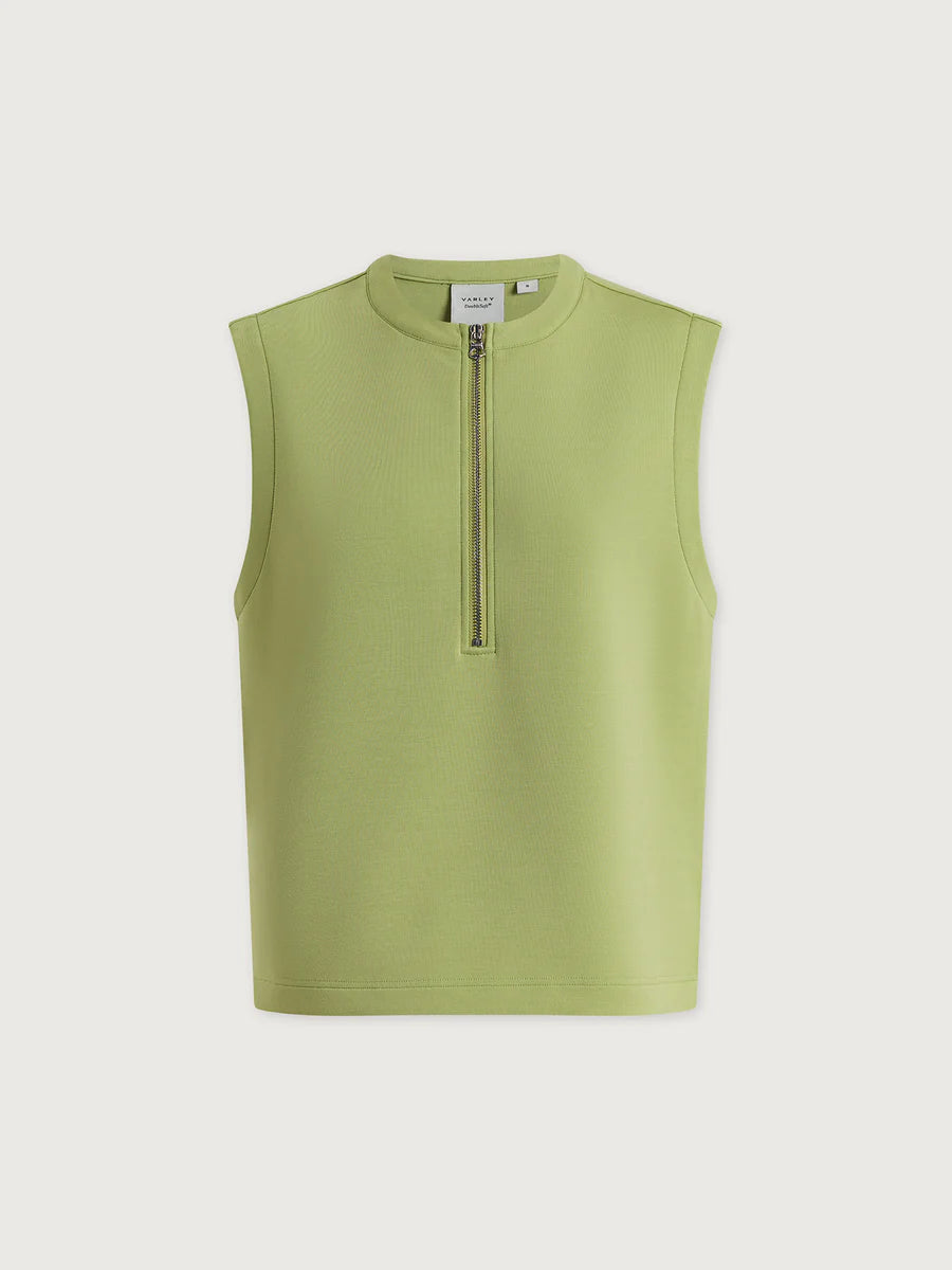 Simmons Half-Zip Tank - Fern