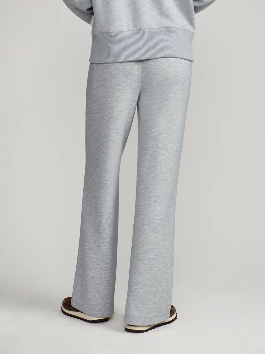 The Wide Leg Pant 30" - Blue Green Marl