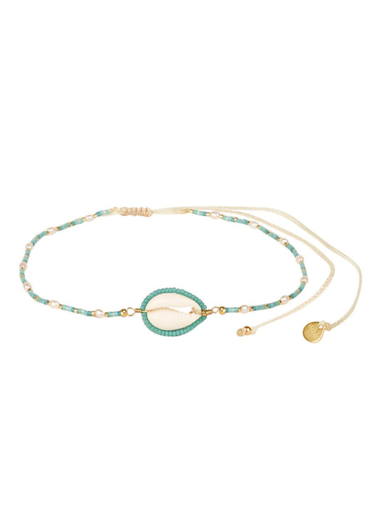 Shelly Necklace- Turquoise