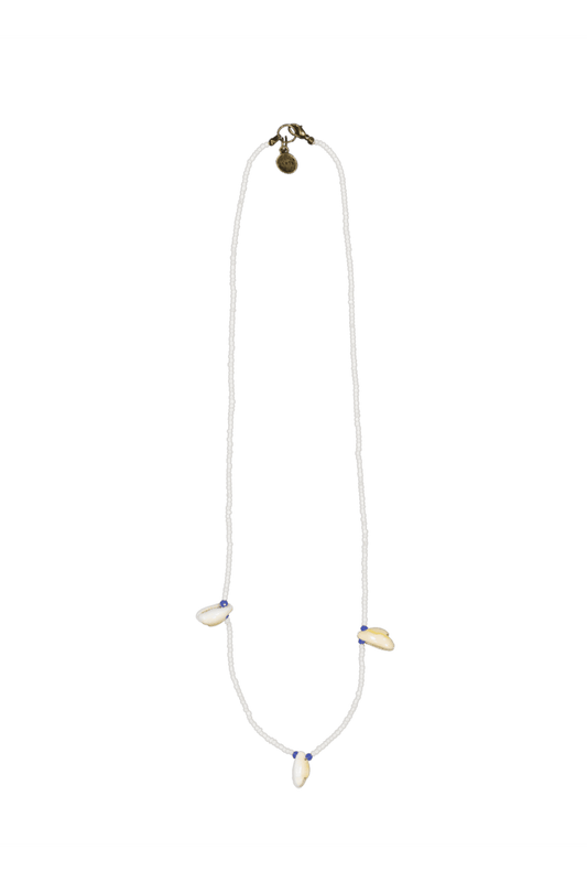 Ramei Shell Necklace - White
