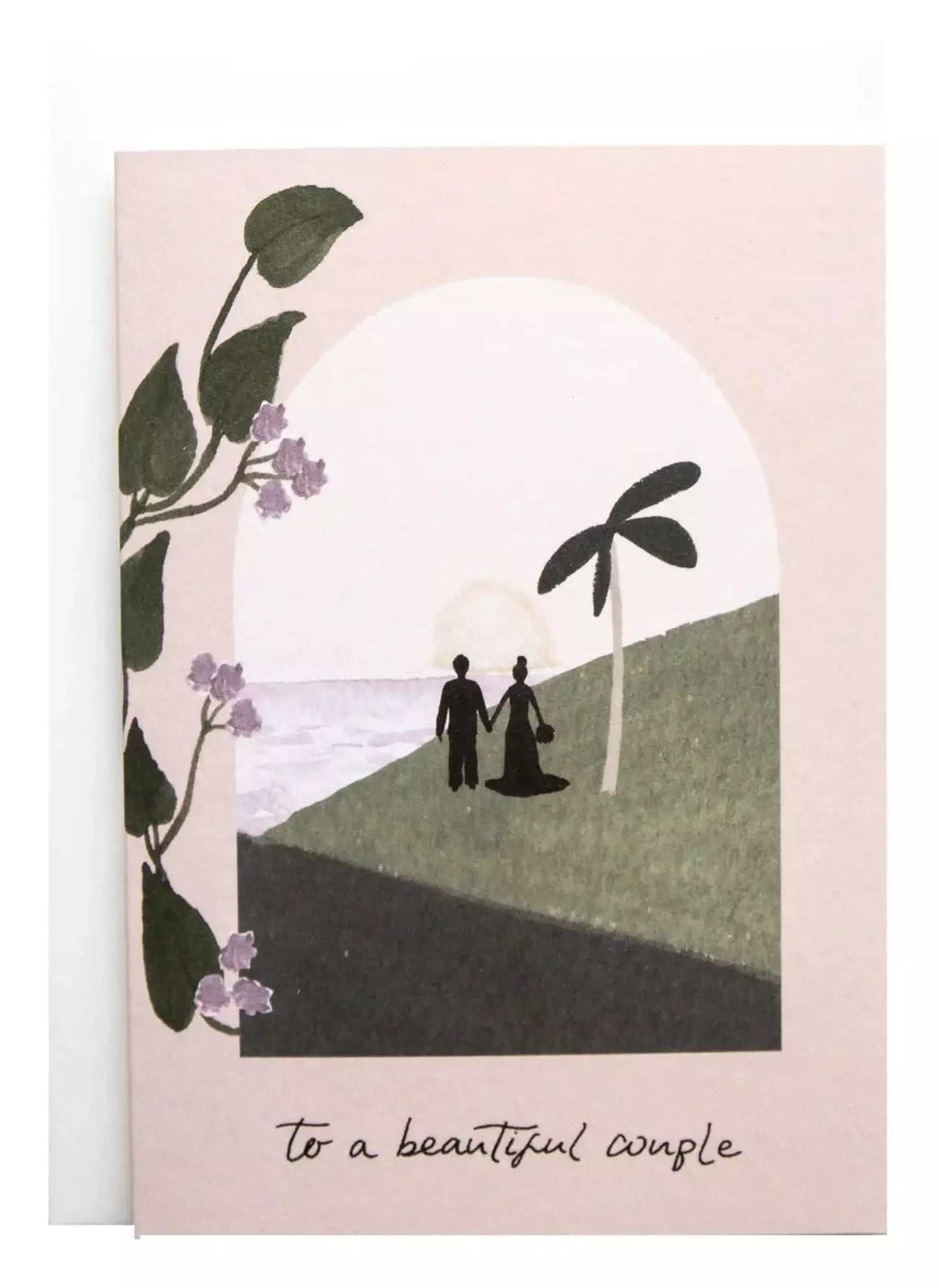 'A Beautiful Couple' Wedding Card