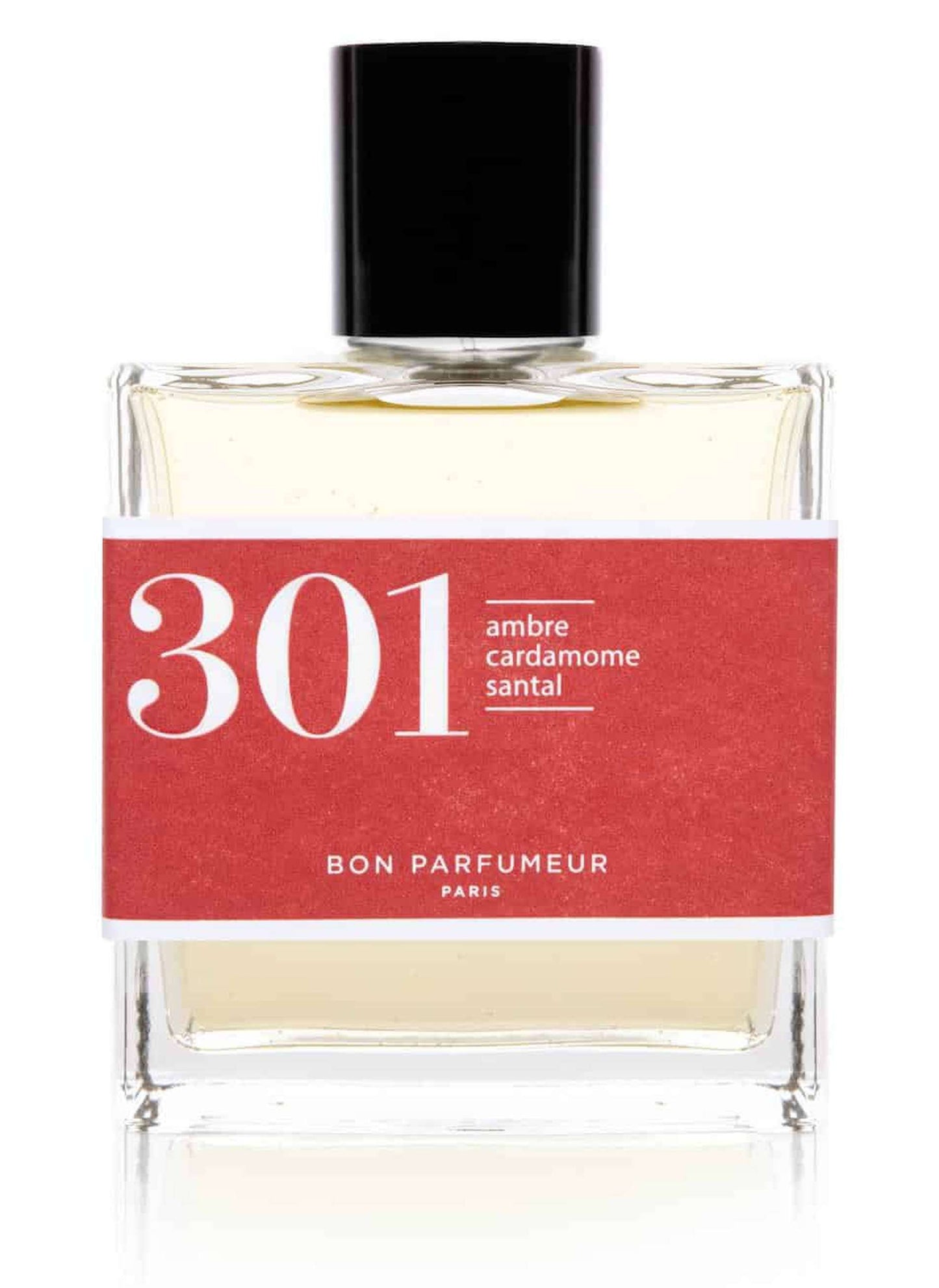 Eau de parfum 301: sandalwood, amber and cardamom