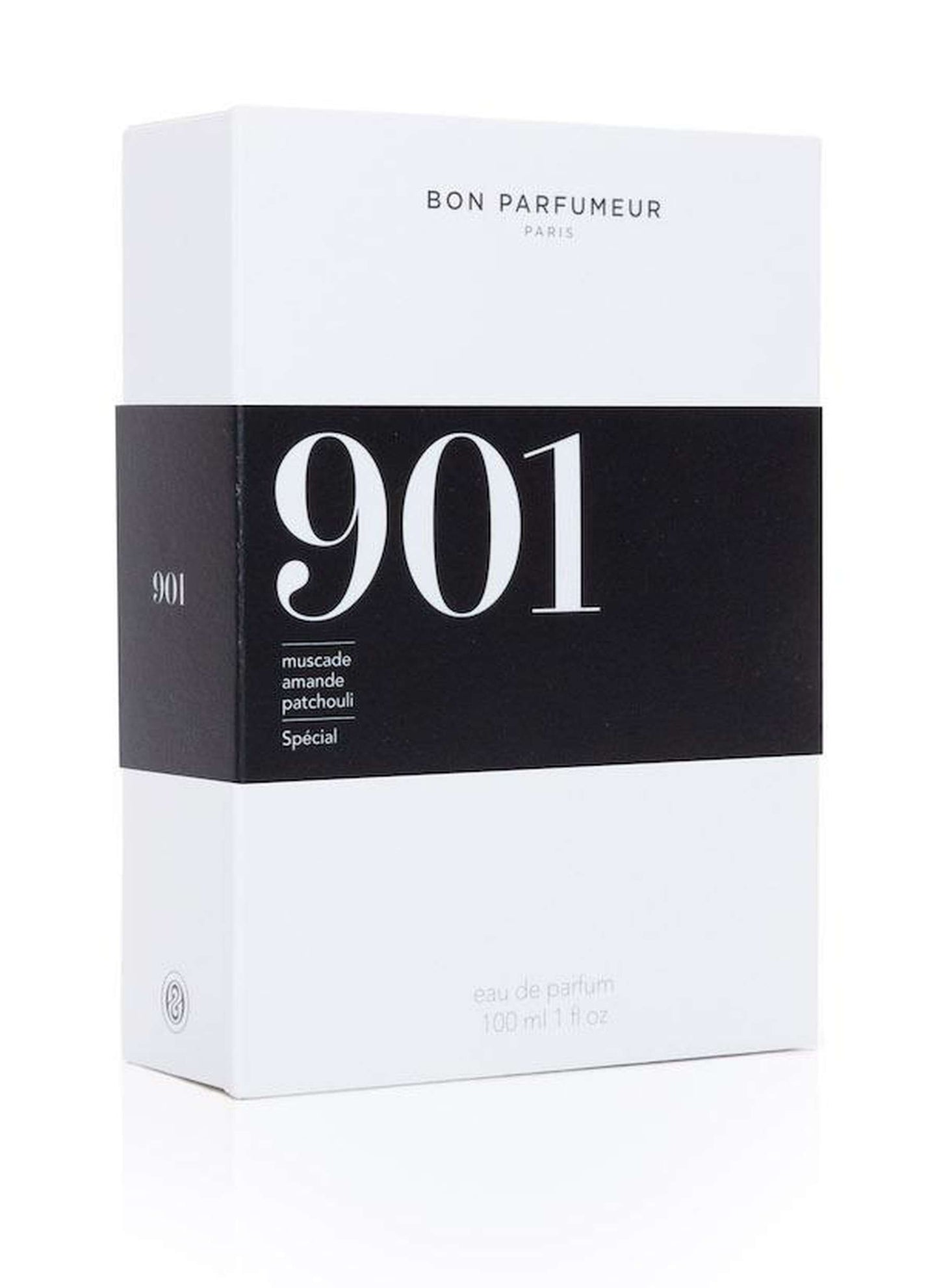 Eau de parfum 901: nutmeg, almond and patchouli