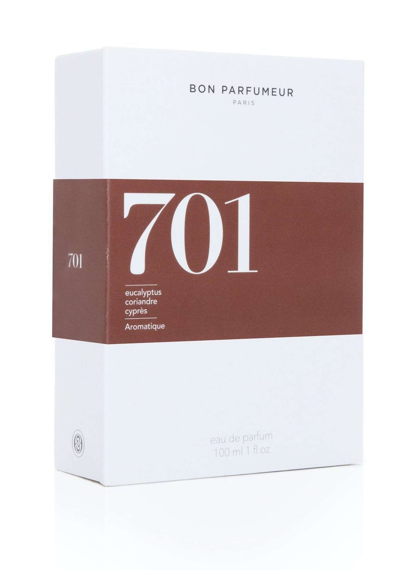 Eau de parfum 701: eucalyptus, coriander and cypress