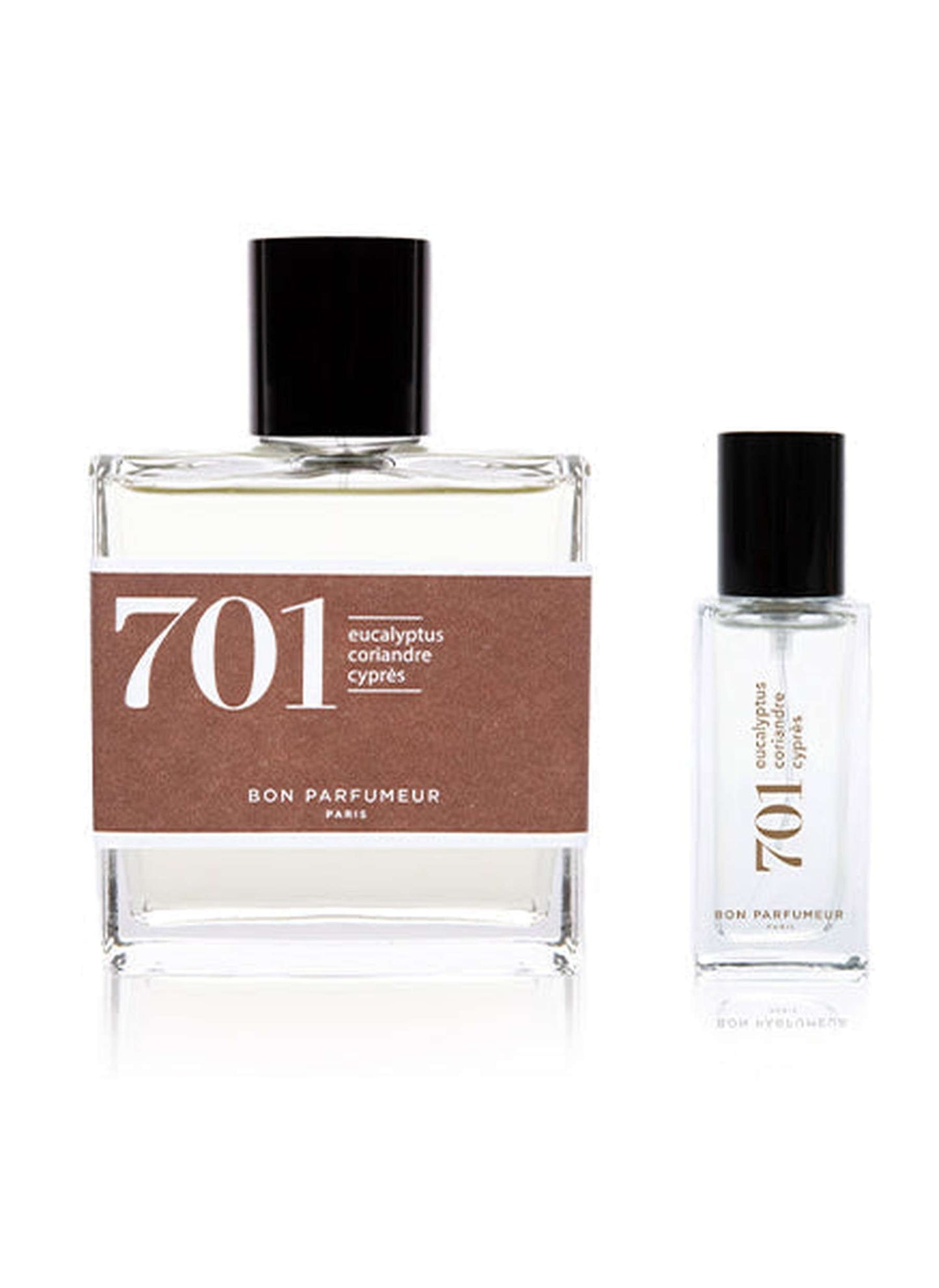 Eau de parfum 701: eucalyptus, coriander and cypress