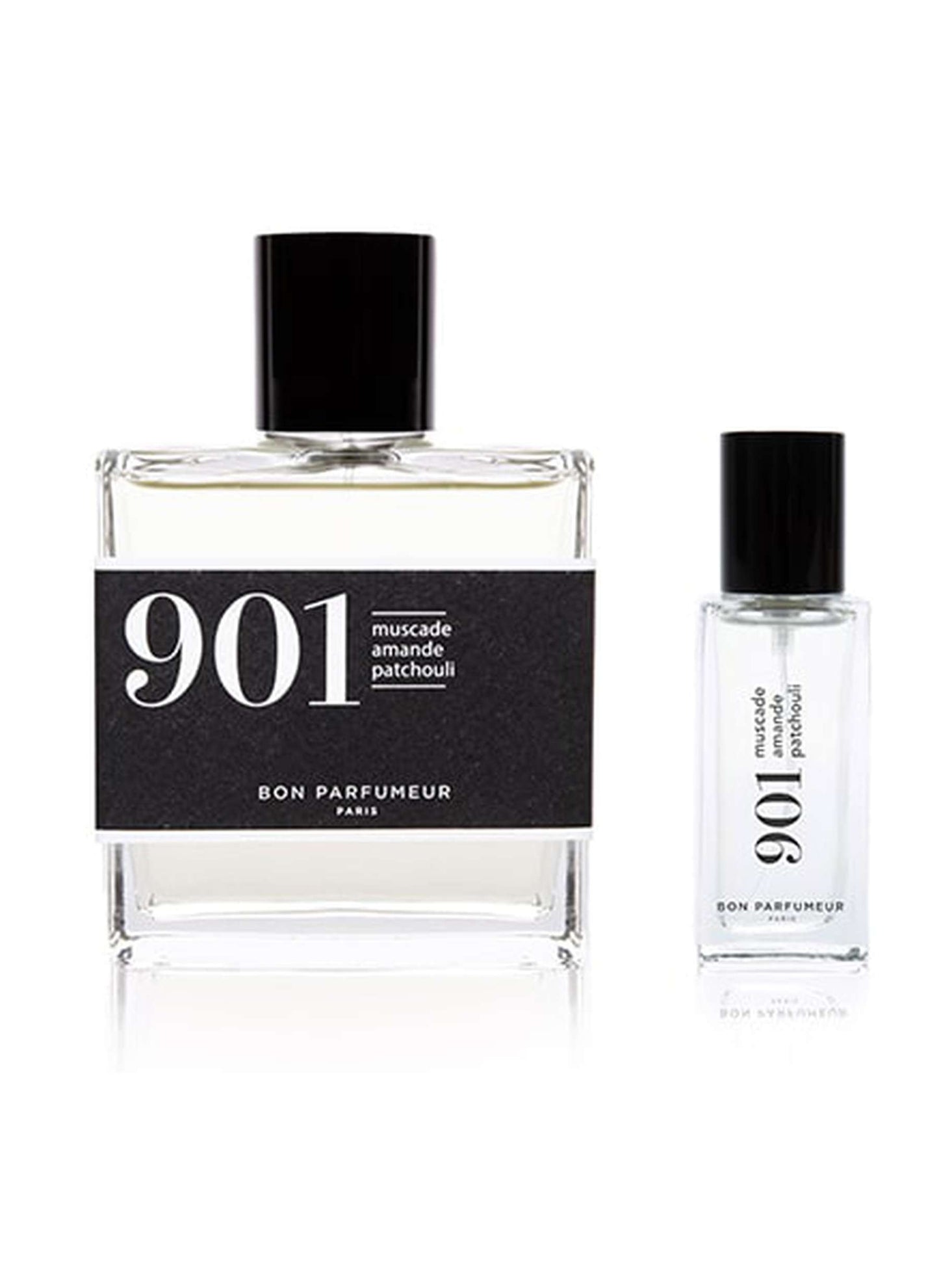 Eau de parfum 901: nutmeg, almond and patchouli