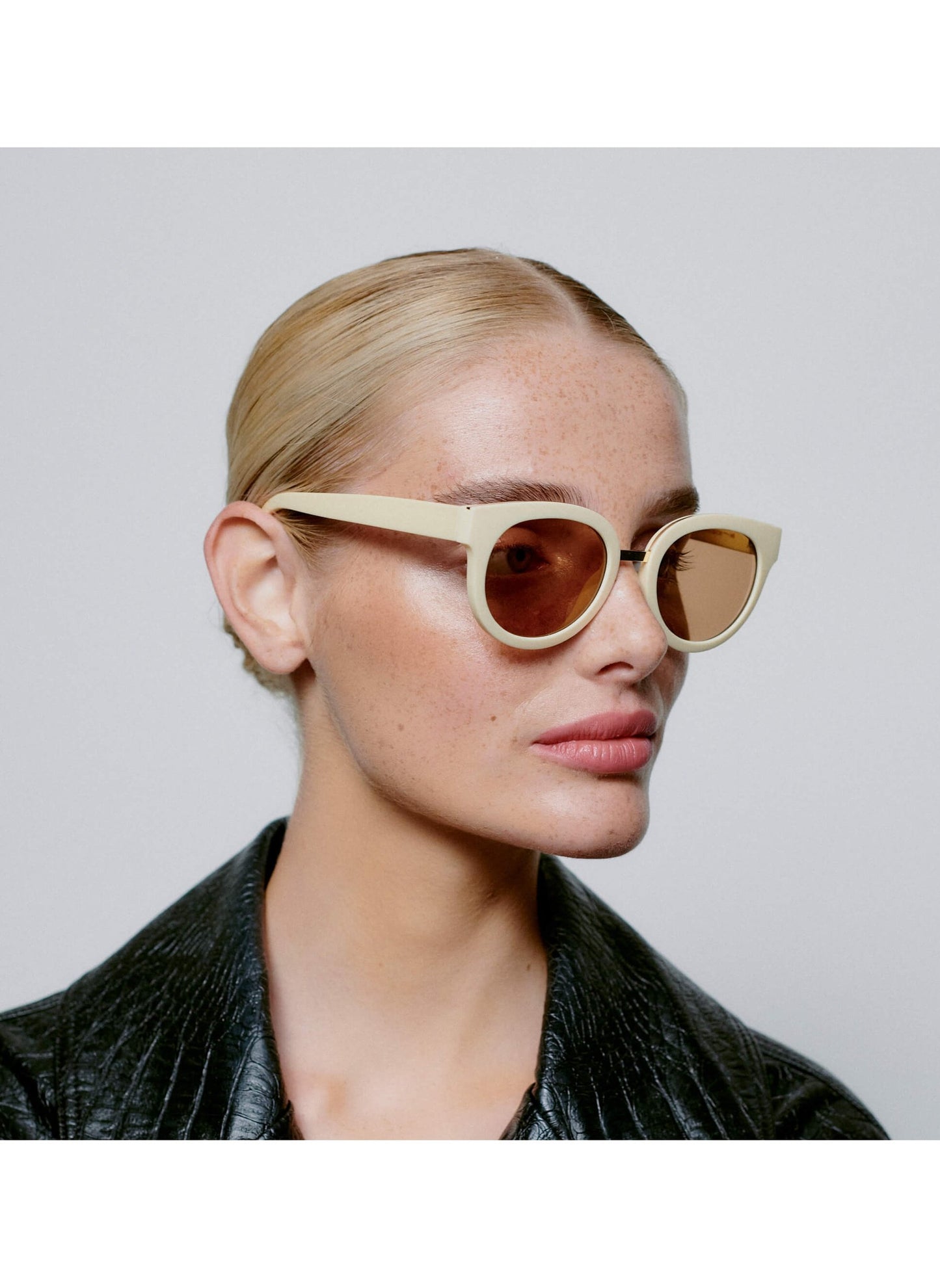 Jolie Sunglasses - Cream