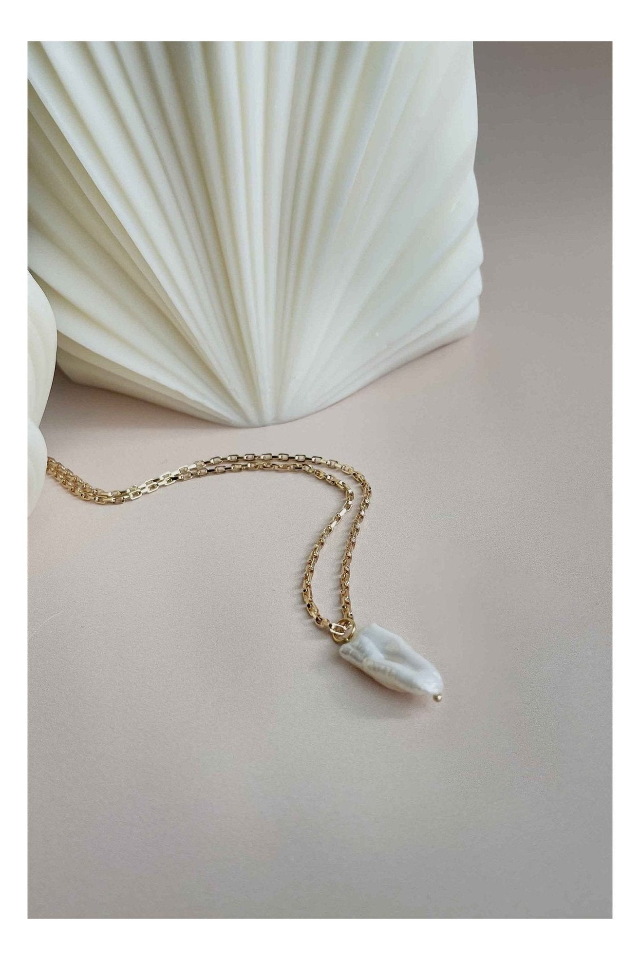 Alessia Organic Pearl Necklace