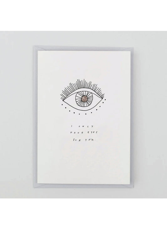 Katie Housley Only Have Eyes For You Hand Finished Card